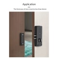Miniatyrbillede 2 af 5: Tuya App IC-kort Smart Lås til Træ døre, Bluetooth, Elektronisk, Ingen boring, Skjult indvendig installation