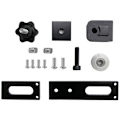 Miniatyrbilde 4 av 5: 3D-printer 2020 Aluminiumprofil X Synkroniseringsremspenner Svart Passer for Ender3 CR10 osv. (6 mm returbredde)