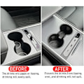 Miniatyrbillede 2 af 5: Kopholder til Model 3 Y 2021 2022 2023 Center Console Slot Clip Limit Slip Insert Hoder Cup D