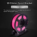Miniatyrbillede 4 af 5: 3D Printer Filament Spoleholder Støtte Stativ Holder til PLA/ABS/Nylon/Træ/TPU/Andre 3D Print Materialer