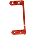 Pikkukuva 5 / 5: Metal 2-vaihteinen vaihdeservon kiinnitysteline Axial SCX6 JLU Wrangler AXI05000 1/6 RC-auton päivitysosiin, oranssi