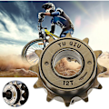 Miniatyrbillede 3 af 5: 16T tandhjul 34mm enkeltgears cykel frihjul svinghjul tandhjul stål cykeltilbehør