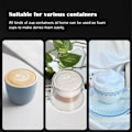 Miniatyrbilde 4 av 5: Elektrisk Melkeskummer Håndholdt USB Oppladbar Mini Skummaker Drikkemixer Visp Slagverktøy for Kaffe Latte Matcha