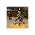 Miniatyrbilde 5 av 5: 2m 8 linjers julelys med ring, 280 LED-lys for 6-8ft juletre, 8 moduser og minnefunksjon LED-strenglys for hage