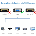 Miniatyrbild 2 av 5: VGA till VGA-skärmkabel, 1,8 m-