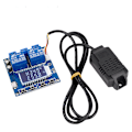Miniatyrbillede 1 af 5: Temperatur- og fugtighedskontrol Digitalt termometer Hygrometer Kontrolmodul Dobbelt LCD-output Automatisk konstantreguleringstavle