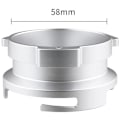 Miniatyrbillede 2 af 5: 58MM Aluminiumlegering Roterende Spænde Pulver Ring til Kaffe Pulver Modtagende Ring Kaffe Pulver Modtagende Ring