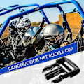 Pikkukuva 5 / 5: 2 kpl:n oven verkon soljen pidike 2016-2020 Polaris Ranger 570 900 1000