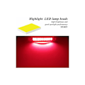 Miniatyrbilde 5 av 5: 10 stk Røde Sidelys, 12-24V 3.9'' 9LED Side LED Markering Lys Lastebil Tilhenger Lorry Baklys Foran og Bak Markering Advarsel Sidelys - Vanntett
