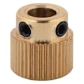 Miniatyrbild 3 av 5: 10 st Robust 3D-skrivarväxel 40 Tänder Mässingväxel Extruderhjul för -10 -10S S4 S5 3 Pro Skrivare