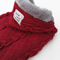 Miniatyrbillede 3 af 5: Kæledyrstøj Strikkede Hættetrøje til Hund Kat Pullover Sweatshirt Varmt og Blødt Vintertøj til Hunde Små og Mellemstore Kæledyr, Blå, M
