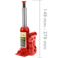 Miniatyrbillede 2 af 5: 2 Tm hydraulisk flaskejack