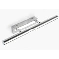Pikkukuva 3 / 4: 5W LED-peilivalaisin - Kylpyhuoneen valaisin kytkimellä, vedenkestävä meikkivalo, ruostumattomasta teräksestä valmistettu seinävalaisin, wc:hen, sisäkäyttöön, lämmin valkoinen