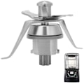 Miniatyrbillede 4 af 5: Rustfrit Stål Blenderblad Udskiftningstilbehør Passer til Vorwerk Thermomix TM21