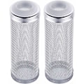 Miniatyrbillede 1 af 5: Akvarie eksternt filterfilterbeskyttelse akvariebeskyttende dæksel filter rustfrit stål akvariefilterbeskyttelsesnet 12mm 2stk