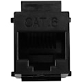 Miniatyrbilde 5 av 5: 10 stk RJ45 Cat6-kontaktutvidelse kobler Ethernet-nettverk LAN 6-kontakters kobler utvidelsesadapter, svart