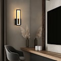 Miniatyrbillede 4 af 4: Indendørs LED-væglampe, 16W enkel firkantet LED-væglampe, moderne dekoration LED-belysning væglampe til stue, soveværelse, gang varm hvid