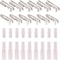 Miniatyrbilde 5 av 5: 150 stk 2,8 mm 4,8 mm 6,3 mm Wire Spade Connector 3,9 mm Kulekontakter Sett Hunn og Hane Rask Ledningsforbindelse Krympe Terminalblokk for DIY Elektrisk