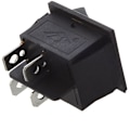 Miniatyrbillede 4 af 4: 28x21mm AC 250V 16A 4-polet I/O 2-positions DPST vippekontakt