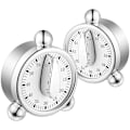 Miniatyrbillede 1 af 5: 2 stk. Køkkenur med Høj Alarm, Bagmontering til Køkken, Klasseværelse, Bad, Lærere, Børn