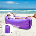 Miniatyrbilde 1 av 5: Oppblåsbar sofa, oppblåsbar hengekøye, luft oppblåsbar sofa, oppblåsbar stol, bærbar pakke for reise, camping, fotturer, svømmebasseng og strand