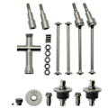 Miniatyrbilde 2 av 5: Metall Differensial og Drivakselsett for SCY 16101 16102 16103 16201 Pro 1/16 Børsteløs RC Bil Oppgraderingsdeler