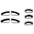 Pikkukuva 1 / 5: For Ml W166 X166 C W204 E W212 X204 Luokan Ovi Nostopainike Tarrat Abs Kromi Listat Tarvikkeet