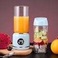 Miniatyrbilde 4 av 5: Bærbar USB Elektrisk Juicer Blender Mini Miksere Juicere Fruktekstraktorer Mat Multifunksjon Sportsflaske Juicemugge Rosa