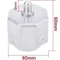 Pikkukuva 4 / 5: Metallikotelo 60 mm rullakaihtimen akselille