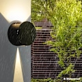 Miniatyrbillede 4 af 5: 10W Moderne Kreativ Vægskinne LED Vægslampe Op Ned Vandtæt IP65 Aluminium LED Indendørs Udendørs Vægsbelysning til Stue Badeværelse Soveværelse Entré