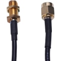 Miniatyrbillede 5 af 5: 10M Han Wifi Antenne Stikforlængerkabel / Sort Rp-Sma