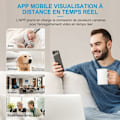 Pikkukuva 4 / 5: Kamera, WiFi HD Mini Langaton Sisä- / Ulkokäyttöön, Tallennusmahdollisuus, Mini Piilotettu Liikkeenilmaisin Vakoilukamera (Pieni)