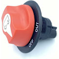 Miniatyrbillede 2 af 5: Båtbatteri Isolator Switch, Batteri Afbryder Switch, Max Power Cut/Off Switch DC 50V 50A CONT 75A INT til Bil (50A)