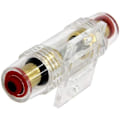 Miniatyrbilde 4 av 4: Forgylt AGU sikringsholder og 1 forgylt glass AGU sikring 40A for bilstereo strøm sikkerhetsbeskyttelse (40A)