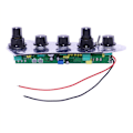 Miniatyrbilde 4 av 5: 2X 5 Jazz Bass Lastet Kablet Kontrollplate for 4/5 Strengs Gitardeler