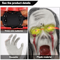 Pikkukuva 5 / 5: Halloween-ripustushaamu Haukku Horror Halloween-koristeet Terror Pelottavat rekvisiitat Teemajuhlat Deko A