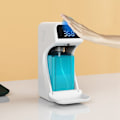 Miniatyrbillede 3 af 5: Digitalt infrarødt termometer Kontakt 2 i 1 Håndvask Dispenser Termometro 1000Ml Drip
