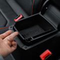 Miniatyrbillede 2 af 5: Bil Central Armrest Box Anti-Slip Opbevaring Til