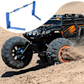 Pikkukuva 5 / 5: Metal Rear Sway Bar Links for Axial RBX10 Ryft 1/10 RC Car Upgrade Parts, 1