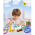 Miniatyrbillede 4 af 5: 25 Farver 3D Pen PLA Filament Efterfyldninger, 1,75 mm Premium Filament til 3D Printer/3D Pen, Hver Farve 16FT