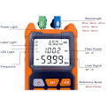 Miniatyrbilde 2 av 5: Bærbar optisk multimeter E-200 fotometer med VFL, testrekkevidde: -70 dBm til +6 dBm