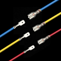 Miniatyrbillede 5 af 5: 270 stk. Elektriske Terminaler, T-Forbindelseskabler, Han-Hun Spade-Kabelfastgørelser Krympe Terminalblok med Isolerende Hylsesæt 2,8 mm 4,8 mm