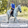 Miniatyrbild 3 av 5: 2 st kylväst med 48 st ispåsar Justerbar isväst för kvinnor Varma väder Arbeta Löpning Fiske Cykling