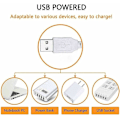 Miniatyrbillede 4 af 5: Kærlighedshjerte Natlys LED Neon Skilte med Base, Neon LED Lys Batteri eller USB Drevet, Neon Lys Dekoration til Jul Fødselsdagsfest Levende