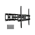 Miniatyrbillede 1 af 5: 32-70 Tommer Dobbelt Sving Stort Base TV Stativ Tmds-101 Belastningskapacitet 50kg/Vese600400 / Op Og Ned -10+10