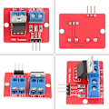Pikkukuva 4 / 5: 10 kpl IRF520 MOS-ohjainmoduuli PWM-himmennin 0-24V Top Mosfet -painike IRF 520 ARM MCU:lle