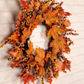 Miniatyrbilde 4 av 5: Thanksgiving Høst Garland Vindu Restaurant Dør Dekorasjon Lønneblad Høst Krans Anheng Jul Høst Garland