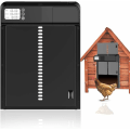Miniatyrbild 1 av 4: Automatisk hönshusdörr, aluminium hönsdörr med timer, klämskyddsfunktion. Vattentät automatisk hönshusdörr, batteridriven, El