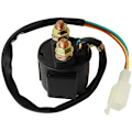 Miniatyrbillede 1 af 5: Startrelæ Solenoid til 4-takts GY6 Motor 50cc 150cc 200cc 250cc ATV Dirt Bikes Scootere Go Kart Dne Buggys 4 Hjulere Pit Bike Moped Roke