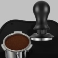 Miniatyrbillede 4 af 5: 58mm Justerbar Dybde Kaffemåler med Skala Kalibreret Fjederbelastet Tampe Kaffedistributør